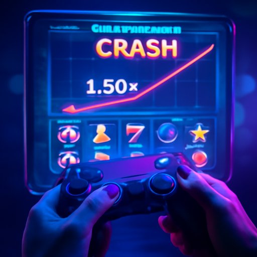 real money slots player watching crash round